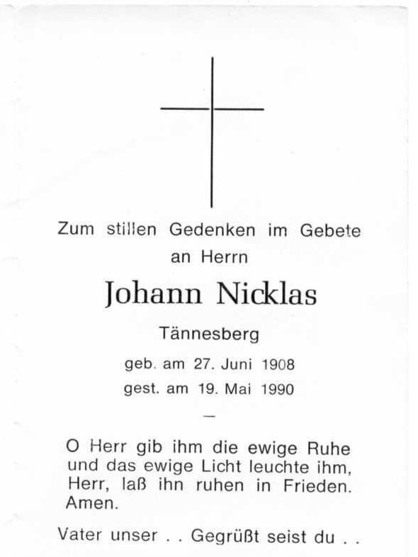 19051990-niklasjohann + 19.05.1990 - Johann Niklas