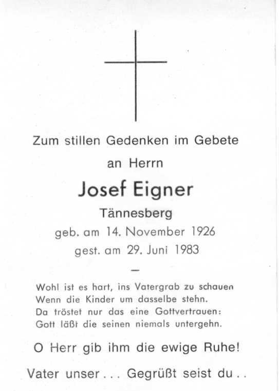 29061983-eignerjosef + 29.06.1983 - Josef Eigner