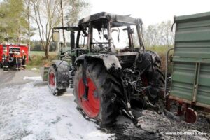 K800_bkmedia_IMG_6584_1-300x200 Brand landwirtschafliches Fahrzeug, beim Eintreffen Brand bereits gelöscht Gleiritsch